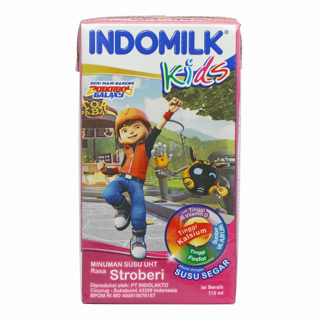 

INDOMILK UHT KID STRAWBERRY 115ML
