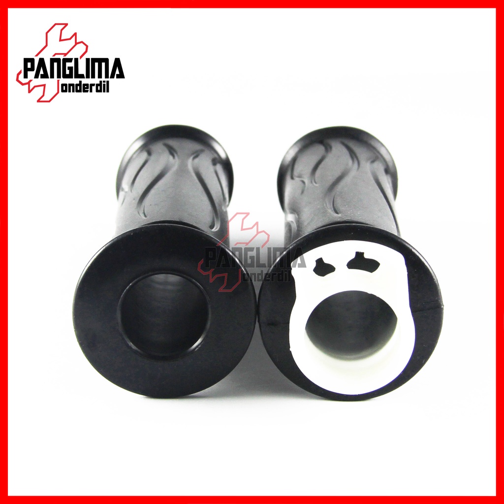 Handgrip Beat FI &amp; Vario FI &amp; Blade FI &amp; Spacy FI &amp; Scoopy FI &amp; Beat Street &amp; Beat Pop &amp; Supra X 125 Helm In Lama Karet-Pipa-Slongsong Handle Hand grip-Fat-Vat-Pad-Handvat-Handpad Assy-Set