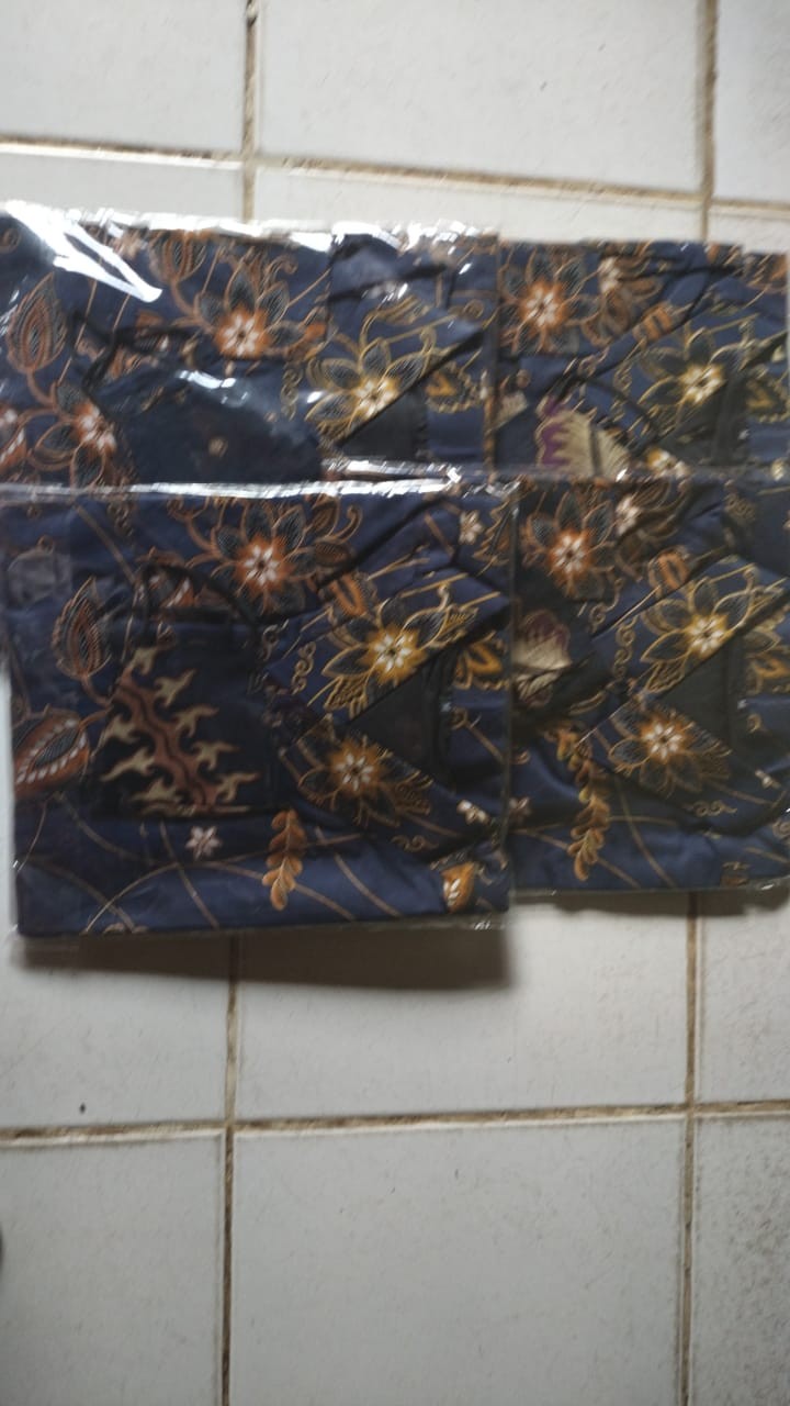 Nugraha Heho Kemeja Batik Pria Lapis Furing Lengan Panjang Katun Primisima Batik Solo