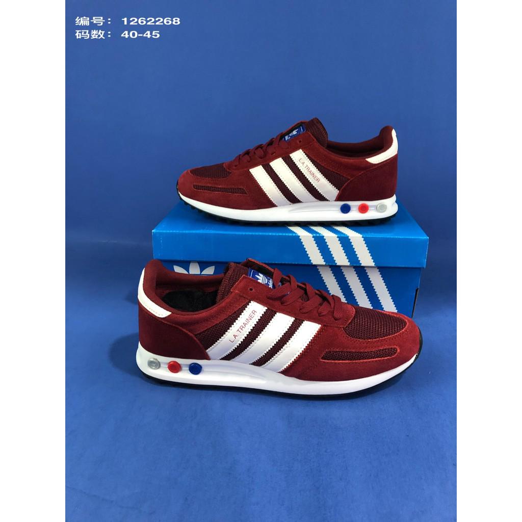 Sepatu Sneakers Pria Model Adidas  LA Trainer High Quality 