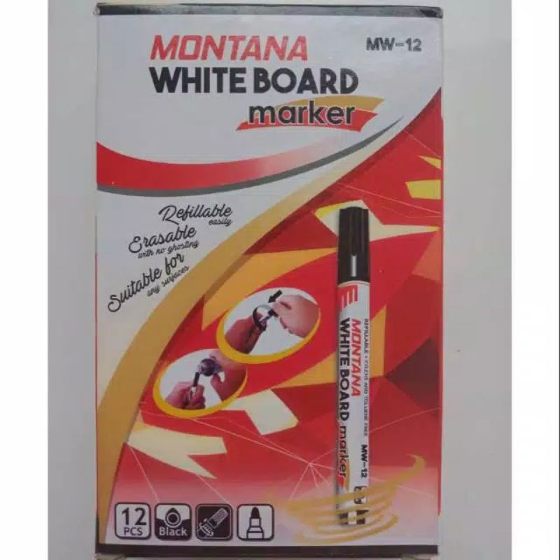 

Spidol montana papan tulis whiteboard