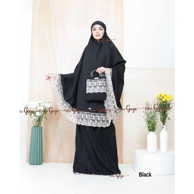 Mukena jeddah katun micro original fashion gayo / Mukena original fashion gayo  / mukena renda