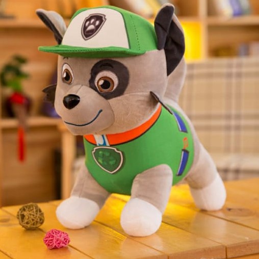 Boneka Dogie Patroli Bahan Plush Tinggi 30cm