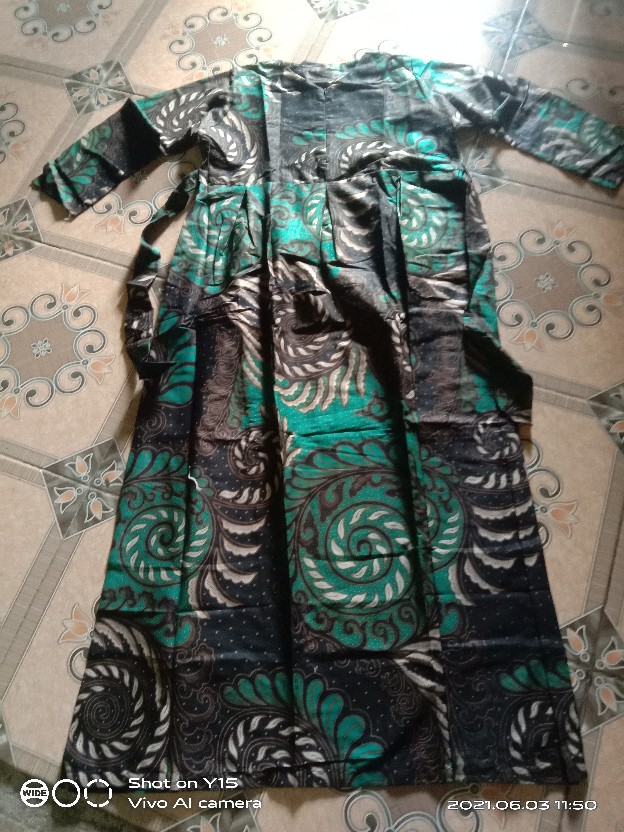 Tunik Batik Kombinasi Jumbo Ekslusif Xxl Xxxl