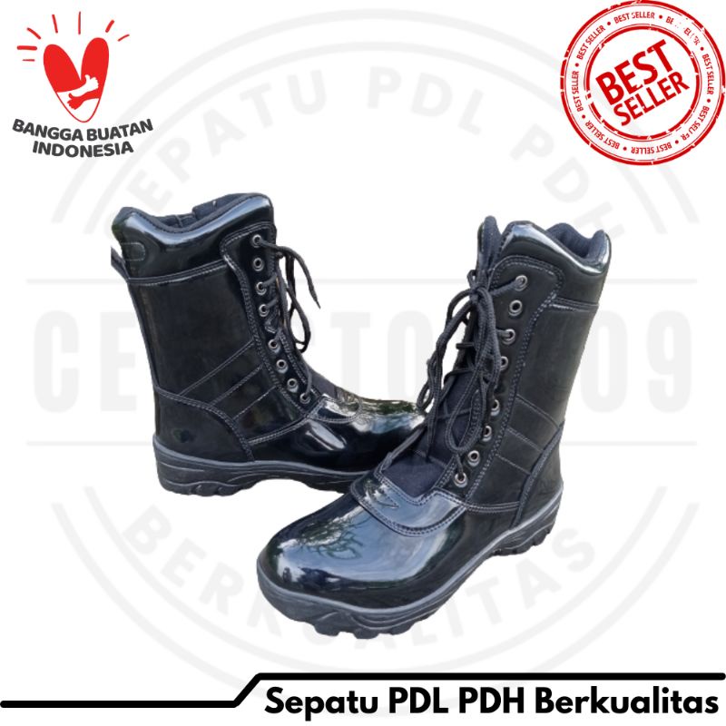 Sepatu PDL TNI POLRI Jatah Sepatu PDL BANSER SECURITY Sepatu Safety