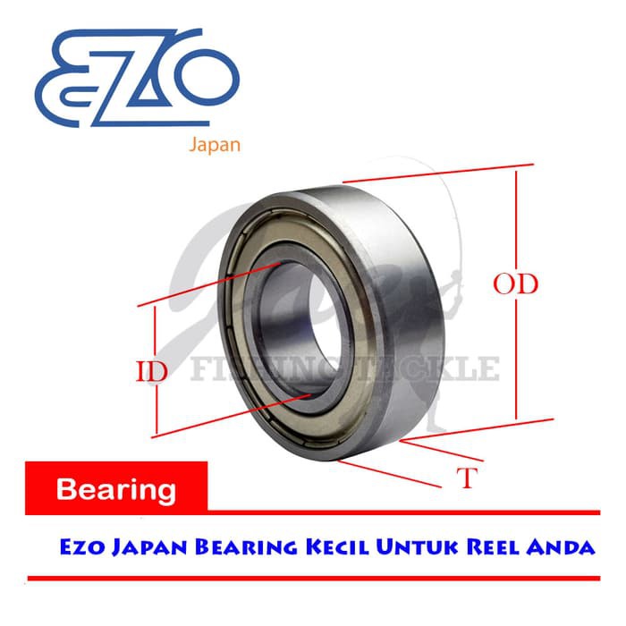 Bearing 8X14X4 Merek Ezo Japan - Bearing Reel Pancing