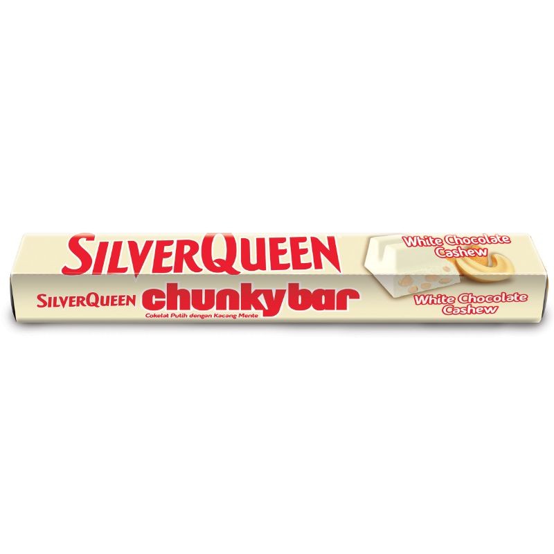 

SILVERQUEEN CHUNKY BAR WHITE CHOCOLATE 100GR