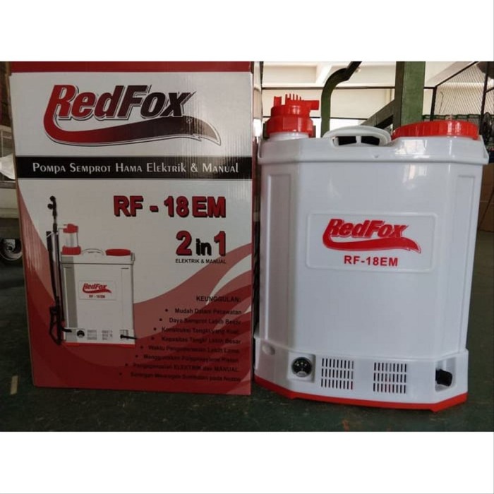 ✨READY✨ ALAT SEMPROT HAMA ELEKTRIK 18 L REDFOX 2 IN 1 HAND SPRAYER