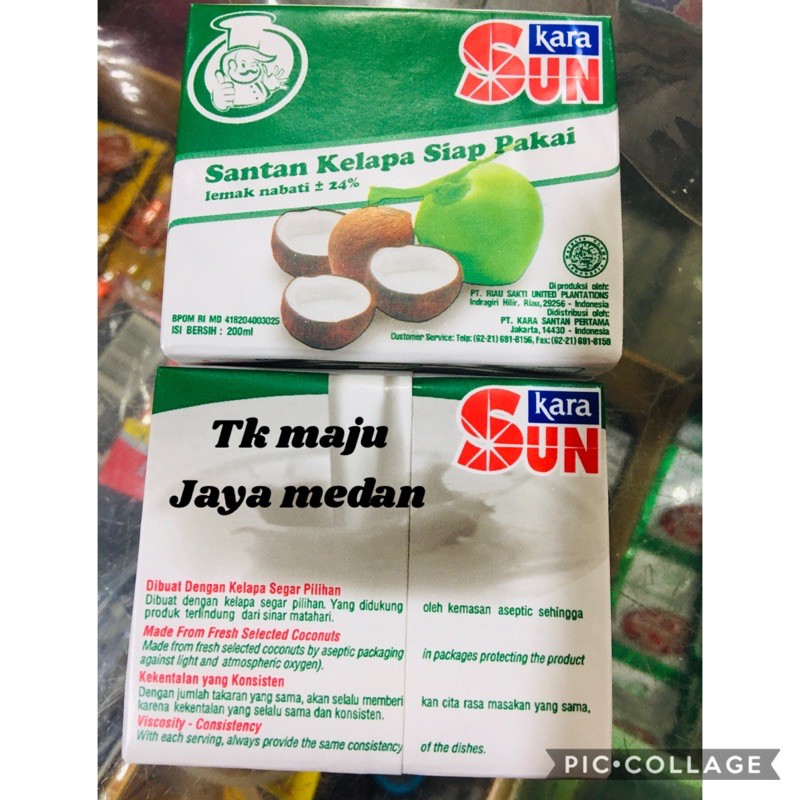 

Santan Kara 200ml Sun Kara Medan