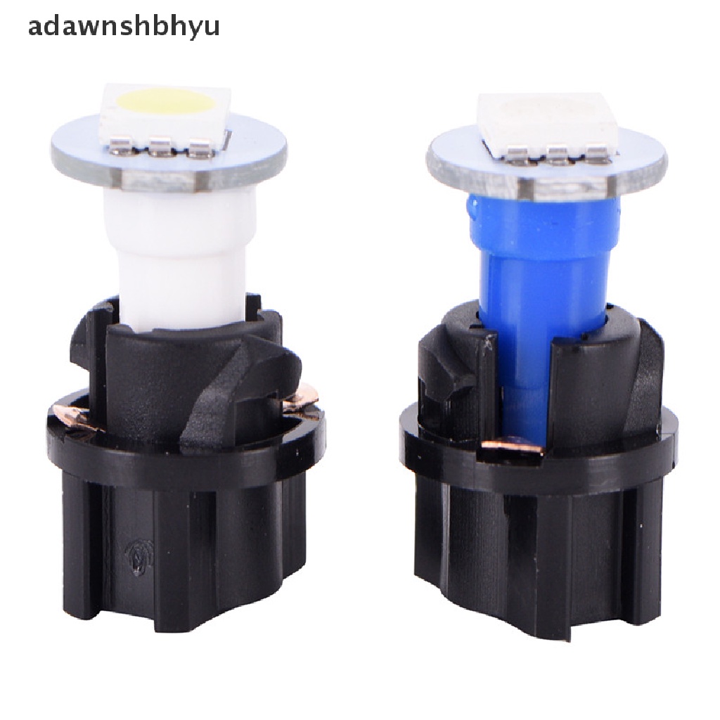 Adawnshbhyu 10Pcs T5 5050panel Instrumen LED Cluster Dash Light Bulb Twist Socket