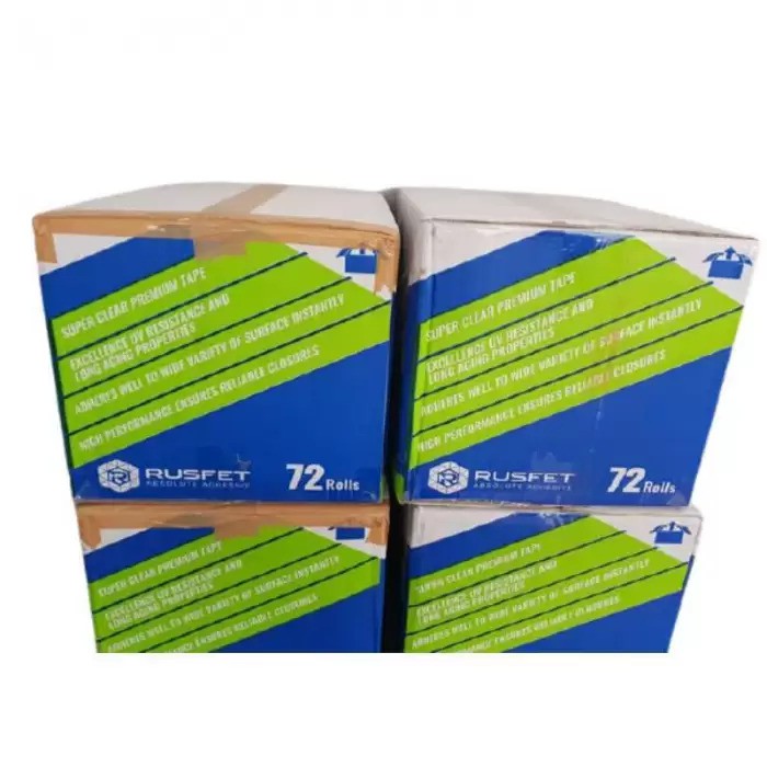 

Lakban atau Plakban Rusfet 90 Yard 2 Inch 50 Micron