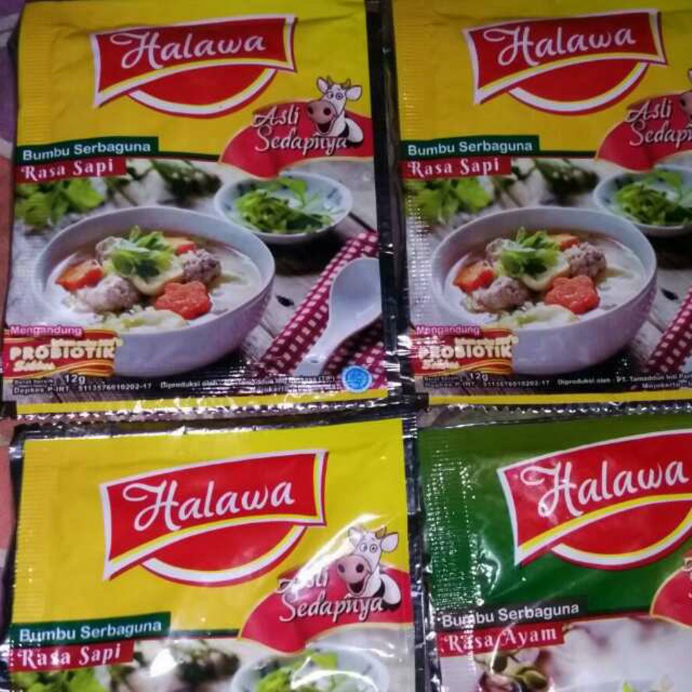 

Halawa Bumbu masak Probiotik isi 24 sachet