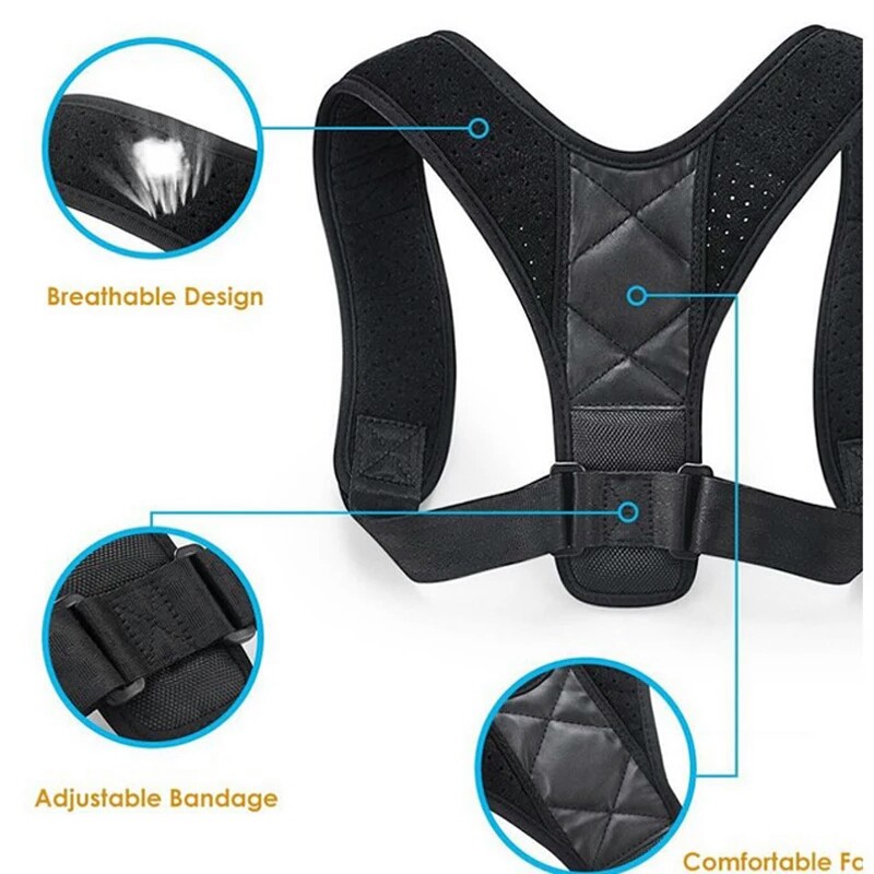 PENEGAK PUNGGUNG ALAT TERAPI PENYANGGA PUNGGUNG POSTURE SUPPORT CORRECTOR KORSET PRIA WANITA