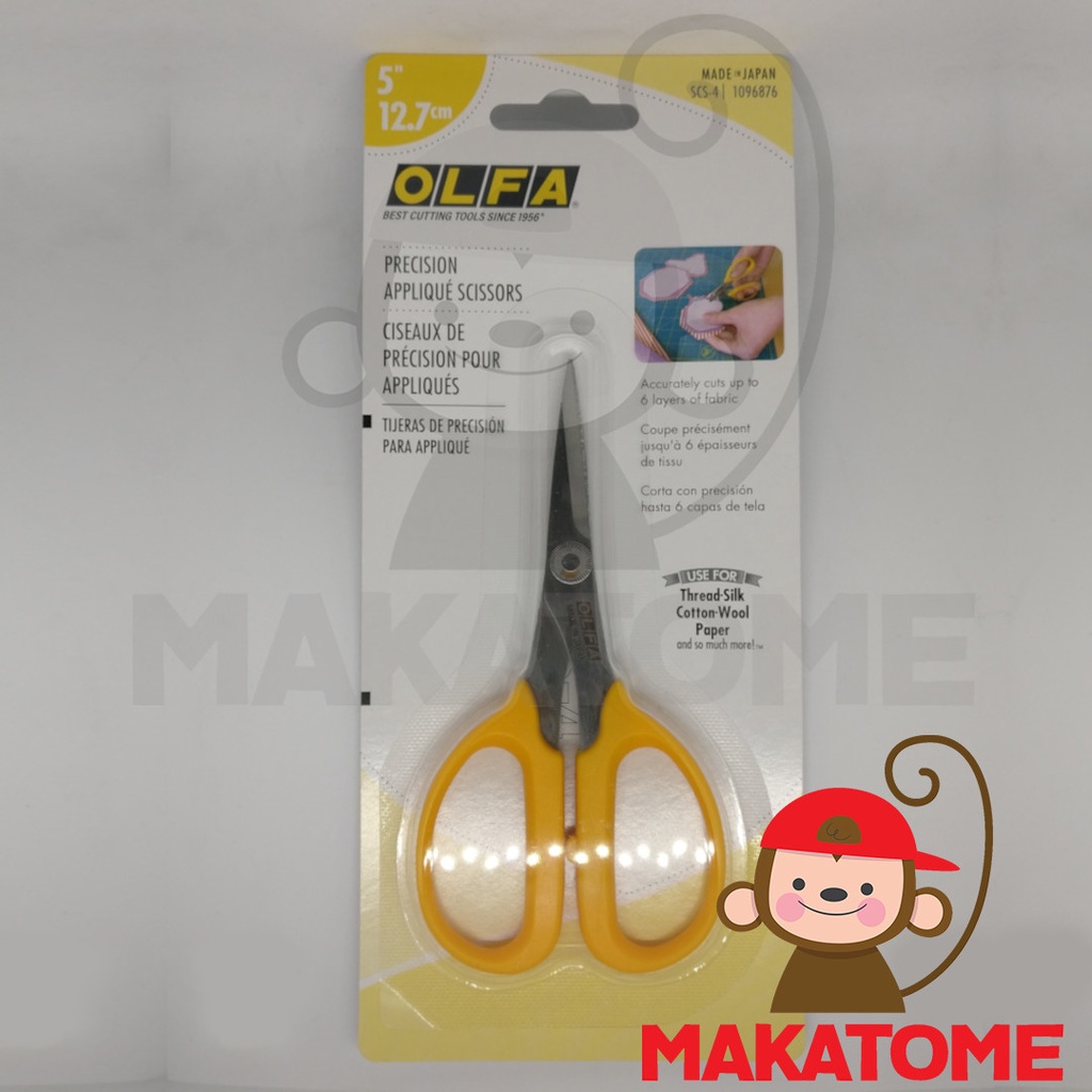 

Olfa Scissors SCS-4 Japan SCS4 gunting art and craft hobby hobi kain