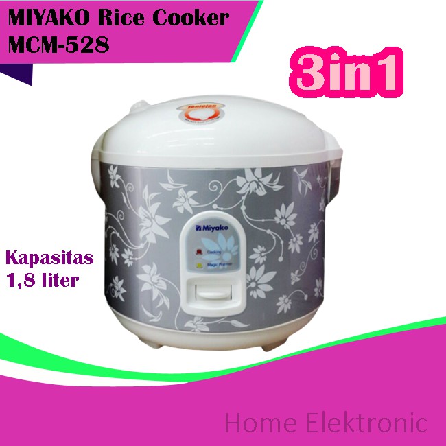 Rice Cooker  MIYAKO Magic com 3in1 MCM-528 / MCM528 / MCM 528 [1.8L] FREE BUBLE WRAP