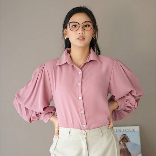 AFI - EC - Blouse Mona / Audry-Pink