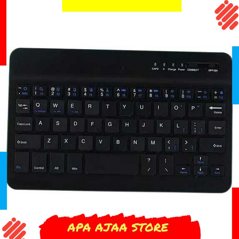 Hot Promo ! Taffware Wireless Bluetooth Keyboard Rechargeable - KM78D