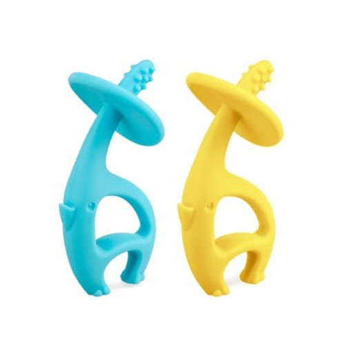 Mombella Dancing Elephant Teether Gigitan Bayi Silicone