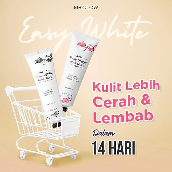 MS Glow Paket Body / Hand Body Lotion dan Serum