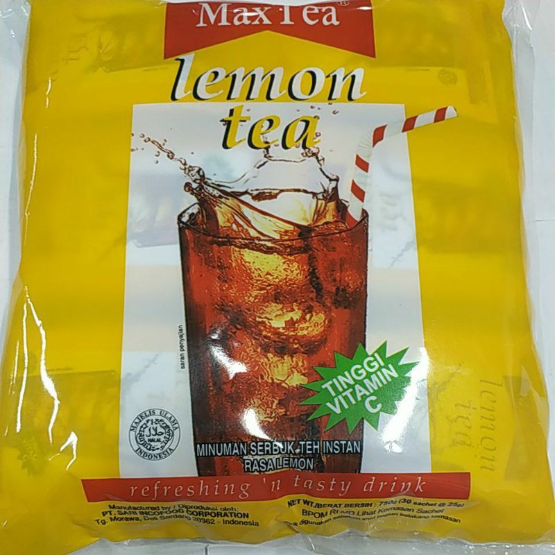 

Teh Maxtea Lemon Tea 30's