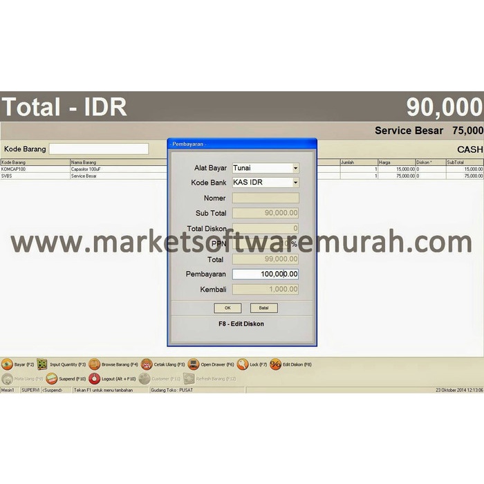 Software Penjualan myBiz Trading Advance Pos
