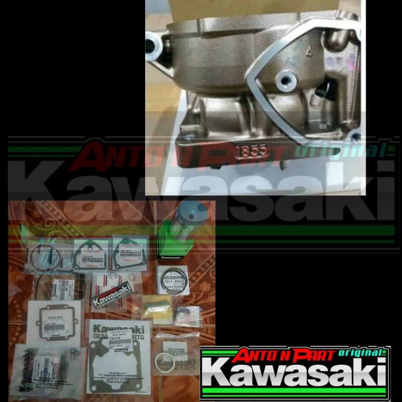 Blok gold 1855 Set piston ninja R Ss Rr original