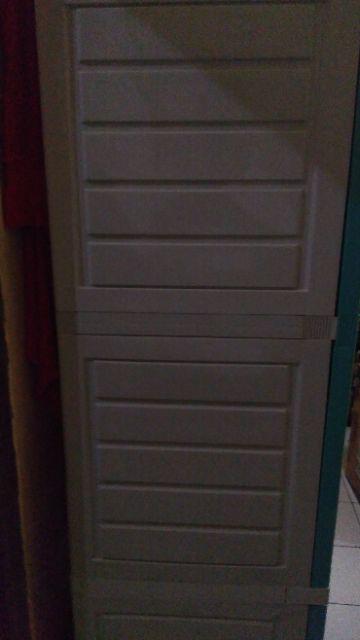 Lemari Plastik Napolly Hijau (free Ongkir Cilegon Serang)