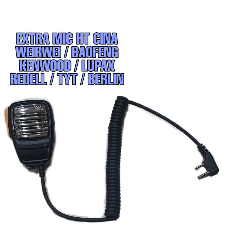 EXTRA MIC HT KENWOOD / BAOFENG / HT CINA