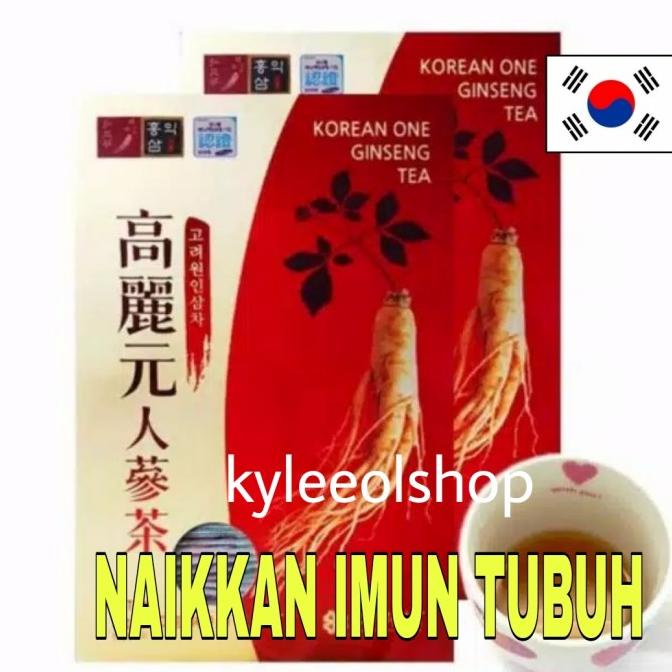 

Open DS] KOREAN ONE GINSENG TEA JUAL ECER / TEH GINSENG MERAH KESEHATAN IMPORT