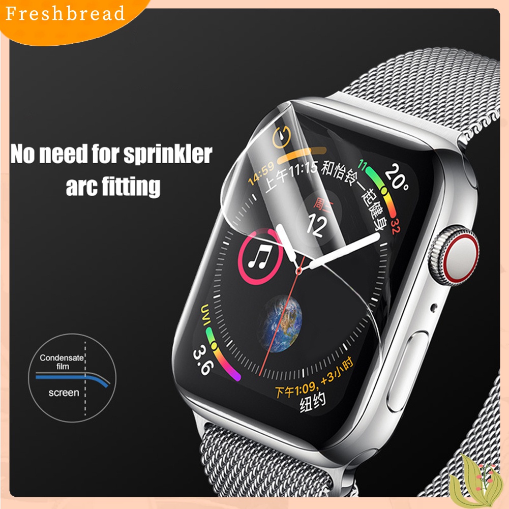 Terlaris 3Pcs 38/40/42/44mm Smart Watch Screen Protective Film Cover for iWatch 1/2/3/4