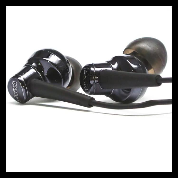 Phrodi 007 Earphone - POD-007 - Black - Hitam NEW