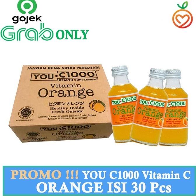You C1000 Vitamin C Orange You C 1000 Lemon 140 Ml isi 30 [Karton] ---Terbaru---