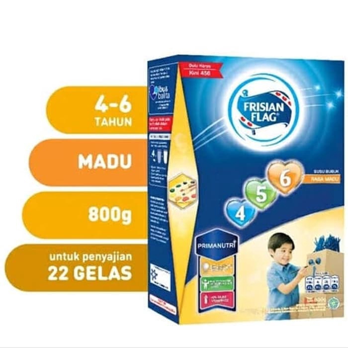 

Frisian Flag Madu 456 800gr 800 gr gram Susu Anak 4-6 tahun