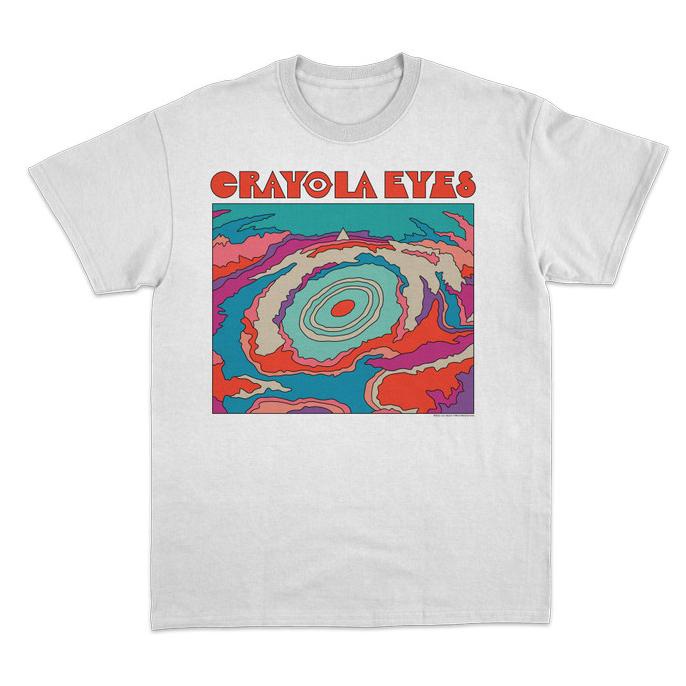 Crayola Eyes - Spectrum T-Shirt - White