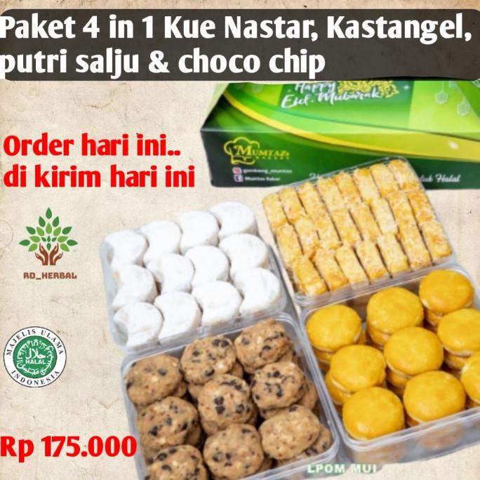 

Parsel Ramadan Kue Nastar Kastangel Putri Salju Choco Chip Charityystore