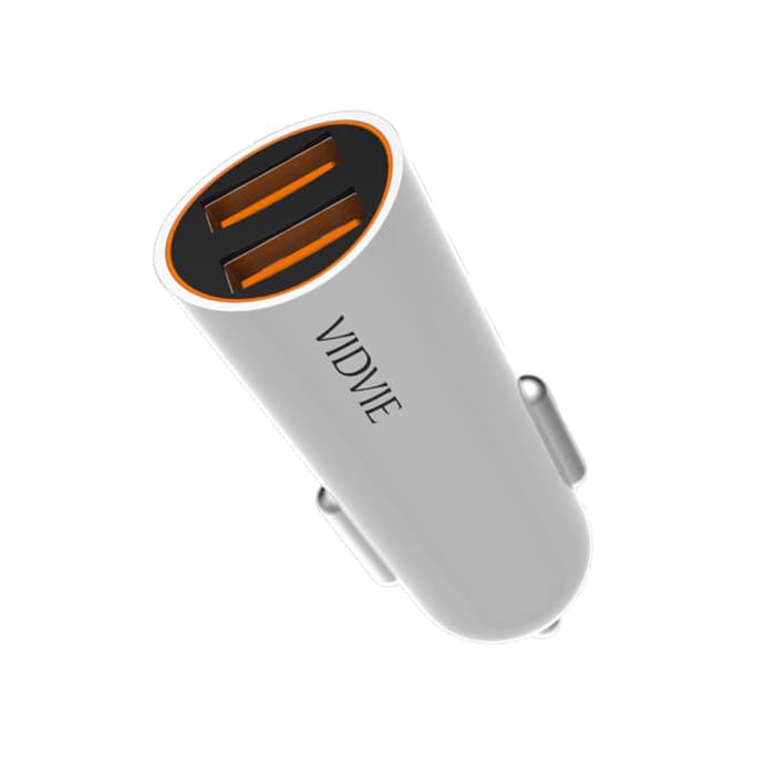 Car charger VIDVIE 2.4A 2 Usb Smile CC505 Lightning - Charger mobil