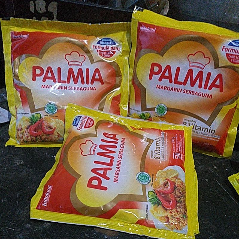 

Palmia Margarine Serbaguna 200gr lebih lembut dan gurih