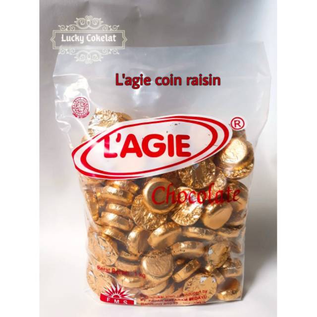 

Lagie Coin raisin/coklat koin