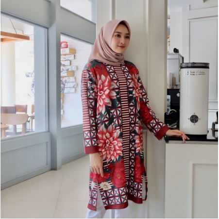 DISKON BAJU TUNIK MUSLIM | tunik wanita | TUNIK MUSLIMAH TERBARU TUNIK ALA KOREA ARAB INDIA pocket A