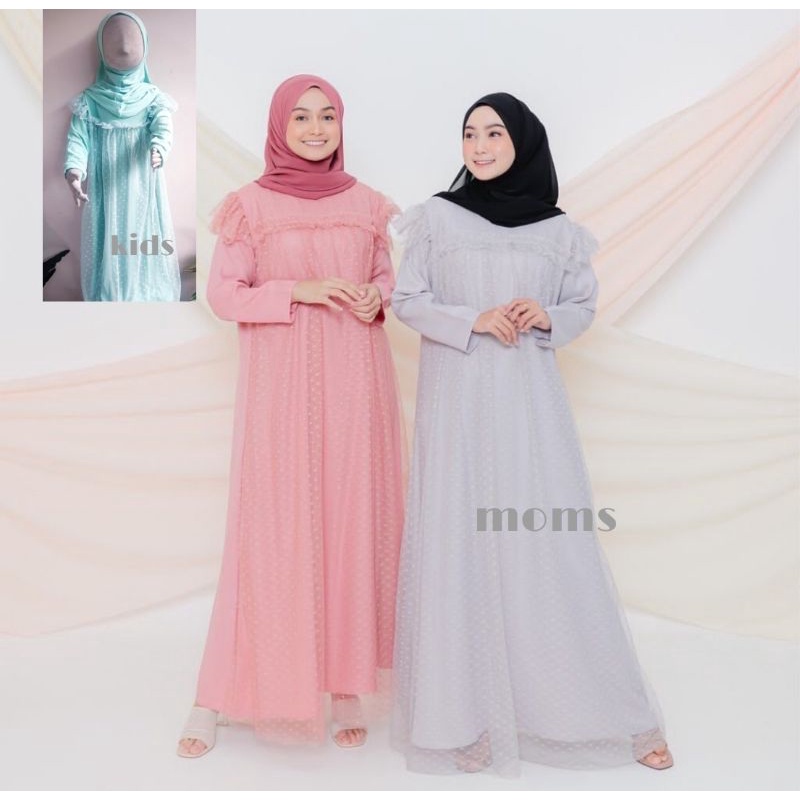 Gamis couple / gamis Tulle dot