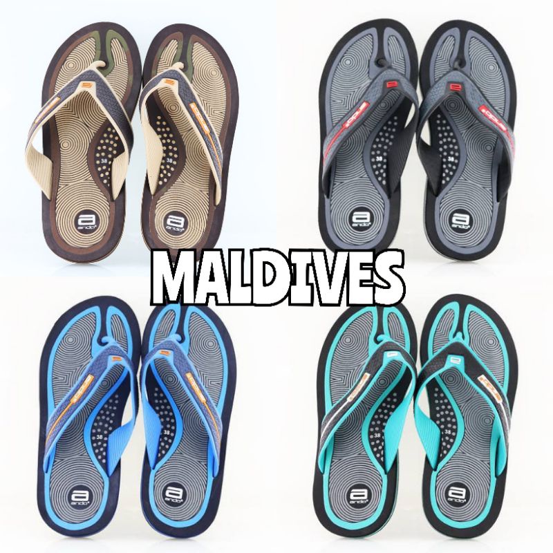 SANDAL ANDO MALDIVES PRIA - SANDAL JAPIT ANDO PRIA KEREN