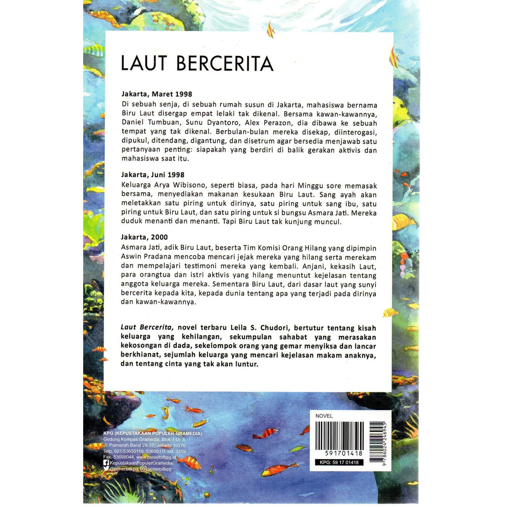 Download Laut Bercerita (Leila S. Chudori) Download Buku
