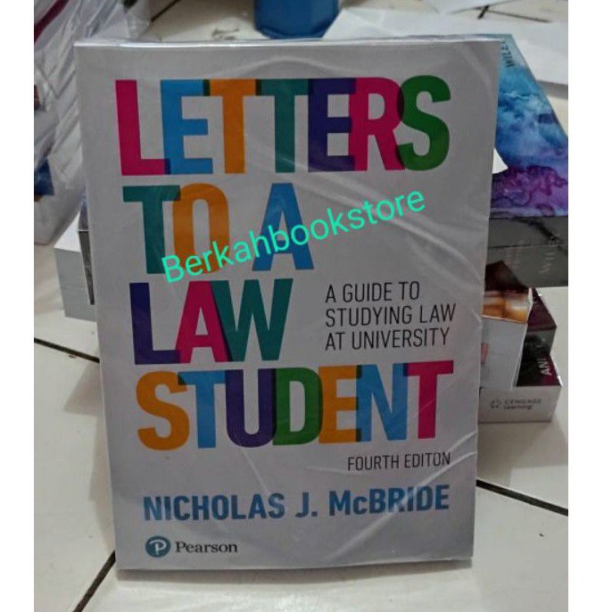 

Buku Letters to a Law Student 4th edition Nicholas J Mcbride