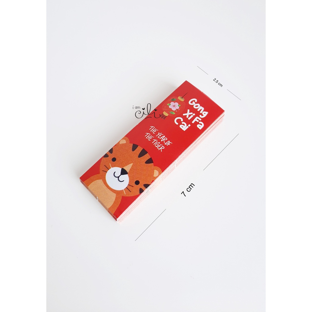 

(SCNY049) Stiker MINI 7x2.5 cm seal box paperbag imlek sincia cny