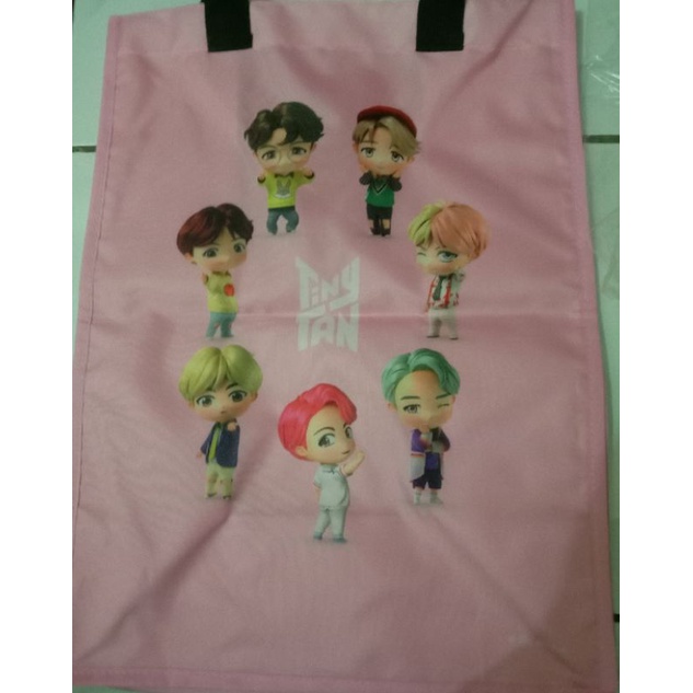 BTS totebag Tiny Tan downy