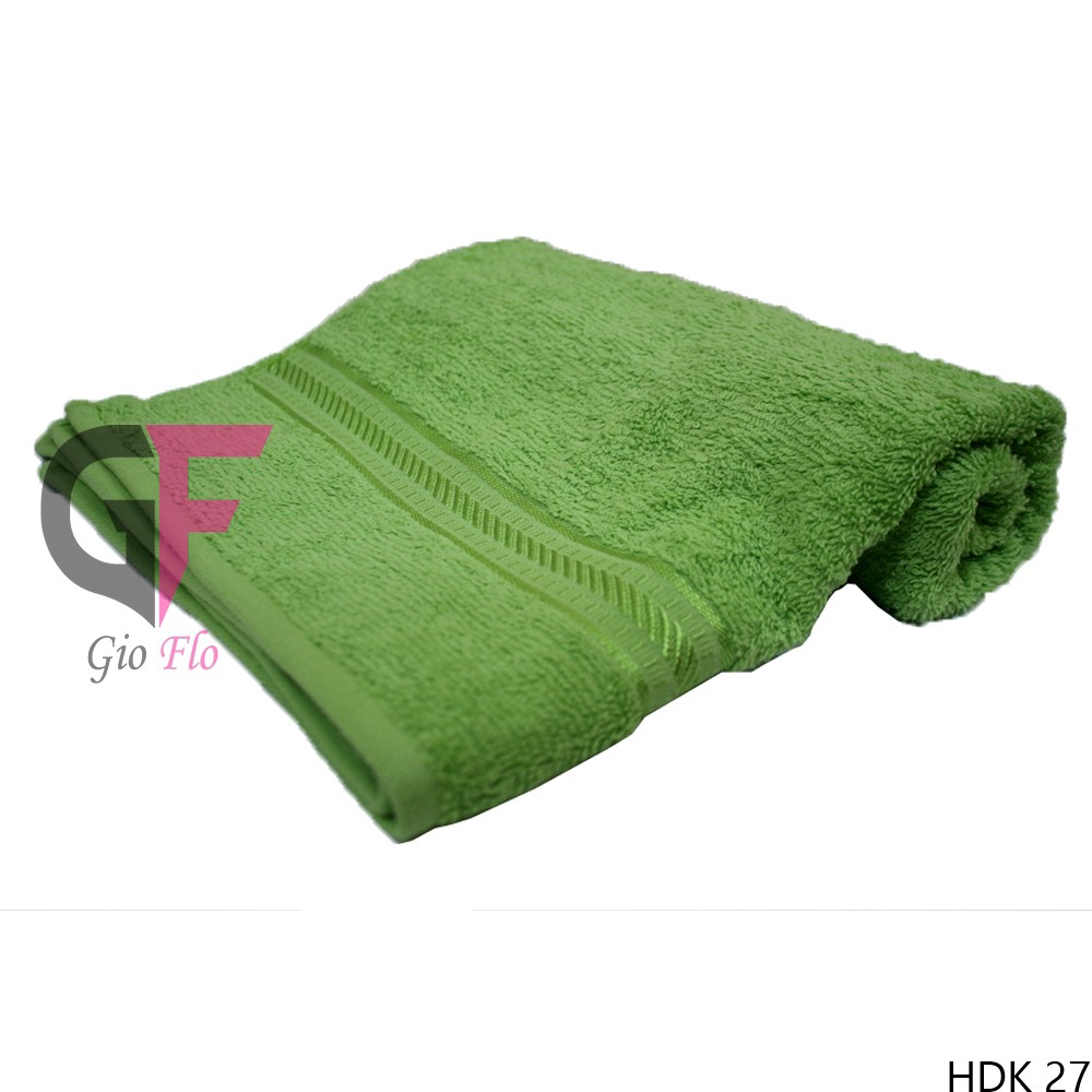 GIOFLO Handuk Mandi Polos Green / HDK 27