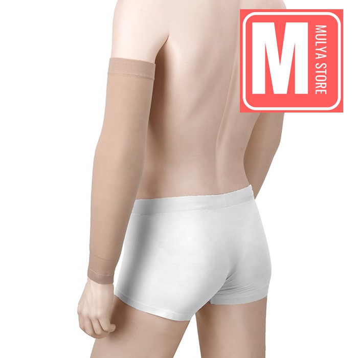 Arm Sleeve Lymphedema Compression Manset Tangan Pasca Operasi Mastectomy Kanker Payudara CG Impor