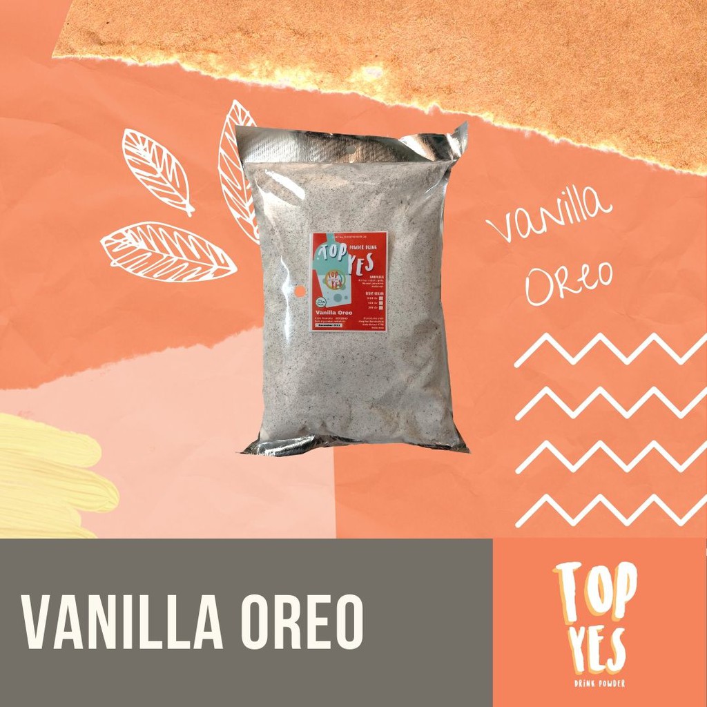 

Bubuk Minuman Rasa VANILLA OREO