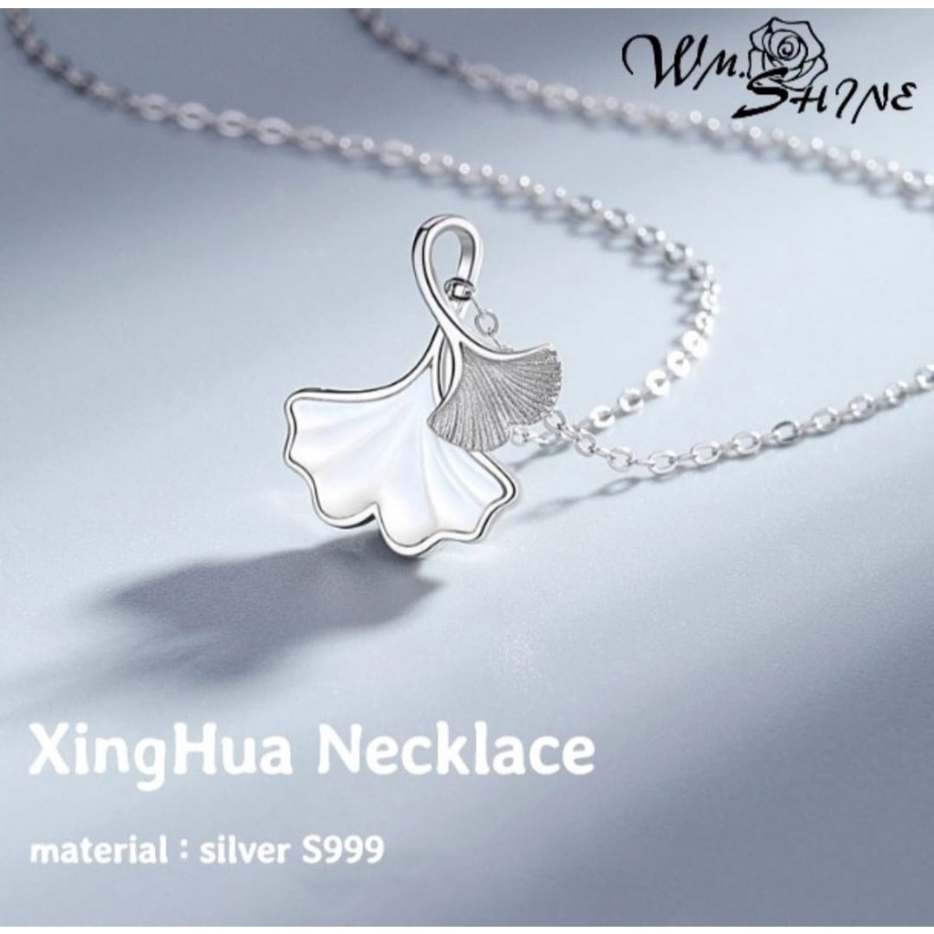 Wm.Shine XingHua Necklace 020 Kalung Wanita Perak S925