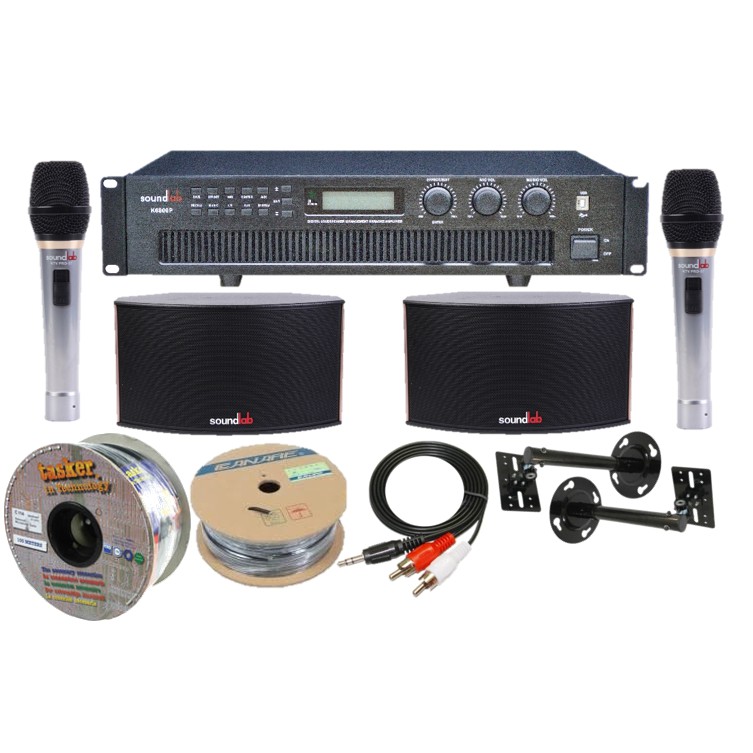 Sound System Karaoke Digital K6800P Loudspeaker Management Karaoke Amplifier